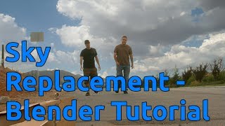 Sky Replacement  Blender Tutorial [upl. by Oiram]