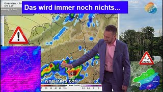 Das wird noch nichts Erst Unwettergefahr dann kühl mit Schauern Wettervorhersage 0816062024 [upl. by Clarey623]