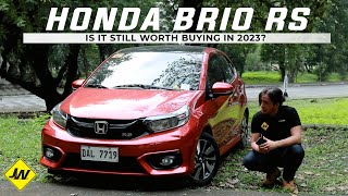 Honda Brio RS CVT Full Review Is it still worth buying in 2023 [upl. by Ishmul862]