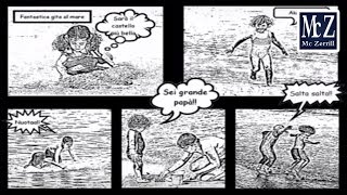 Speed Tutorial Gimp  Come creare un fumetto  How to create a comic [upl. by Attelrahs]