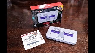 Unboxing The New Nintendo 3DS XL SNES Edition [upl. by Laks]