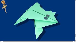 Origami animé  Grenouille sauteuse [upl. by Leuname]