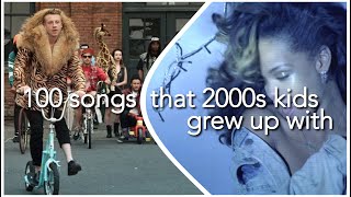 100 SONGS THAT 2000S KIDS GREW UP WITH  SPOTIFY PLAYLIST [upl. by Touber]