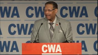 Claude Cummings Jr  2024 CWA Legislative Political Conference [upl. by Yelhs251]