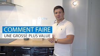 Comment faire une GROSSE plus value grâce à lachat revente [upl. by Zebadiah570]