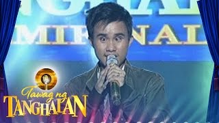 Tawag ng Tanghalan Carlmalone Montecido  Bakit Pa Ba Round 4 Semifinals [upl. by Perseus]