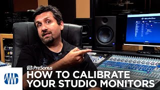 PreSonus—How to calibrate your studio monitors [upl. by Cloe]