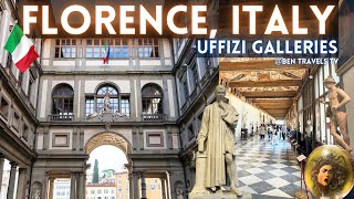 Visiting The Uffizi Galleries in Tuscany Florence Italy  The Best Museum in The World 🇮🇹 [upl. by Orelie140]