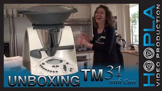 Thermomix TM31  Unboxing  Cass Edwardes  HOOPLAVideoProduction [upl. by Elleiram336]