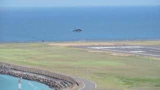 United States Airforce F22 Raptor Landing amp Take Off  Bali Airport  Plane Spotting [upl. by Anastice157]