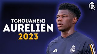 Aurelien Tchouameni 2023  Magic Skills Tackles Goals amp Assists  HD [upl. by Aleina]