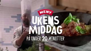 Ukens middag på under 20 minutter Pasta med kjøttboller [upl. by Brunn715]