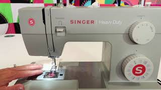 SINGER 4432 Heavy Duty Sewing Machine  Unboxing How to Select Stitches Stitch Length amp Width 拆箱 [upl. by Willcox582]