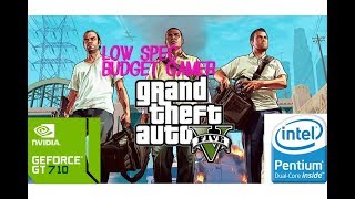 Gta 5 5gb RAM  PENTIUM DUAL CORE E5700  NVIDIA GT 710 [upl. by Evaleen]