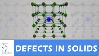 DEFECTS IN SOLIDS [upl. by Atilrep]