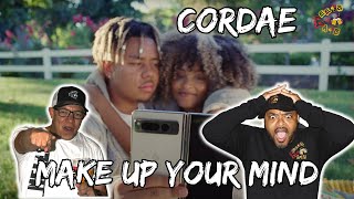 CORDAES TOXIC RELATIONSHIP  Cordae  Make Up Your Mind Reaction [upl. by Kowtko]