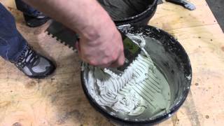 How To Apply Thinset  Tile Installation Video  The Tile Shop [upl. by Stephana]