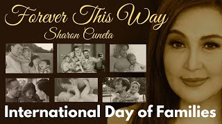 A Song For Families  FOREVER THIS WAY  Sharon Cuneta Lyric Video [upl. by Dyanna713]