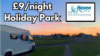 £9 night for a motorhome pitch at a Haven Holiday Park Filey What do you get for your money [upl. by Naquin]