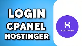 How To Login cPanel in Hostinger 2023 Guide [upl. by Ethelin]