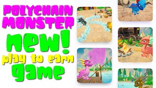 POLYCHAIN MONSTERS  PLAY TO EARN 3D RPG WORLD NEW NFT GAME TOP NFT GAMES POLKAMON GAME [upl. by Evreh]