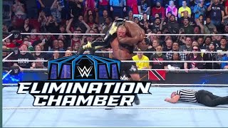 Brock Lesnar Vs Bobby Lashley Elimination Chamber Full Match [upl. by Fugere]