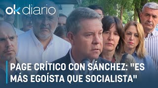 Page reta a Sánchez a que muestre el documento firmado con ERC «Es más egoísta que socialista» [upl. by Nodrog658]