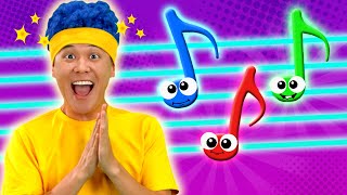 ChaCha amp BoomBooms Musical Note Adventure DO MI SOL  D Billions Kids Songs [upl. by Anelhtak]