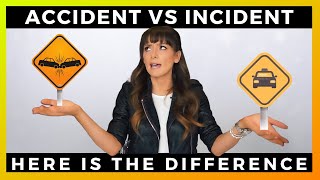 ACCIDENT VS INCIDENT  The difference explained [upl. by Cordelie]