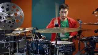 Echa Soemantri  Christmas Medley Drum Reinterpretation [upl. by Napoleon]