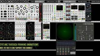 Spatial Movement  Panning VST in VCV Rack [upl. by Airehc197]