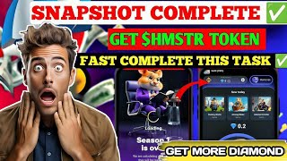 Hamster Kombat Snapshot Taken Claim Airdrop  Hamster Kombat Airdrop Claim 😵 [upl. by Nairrod]