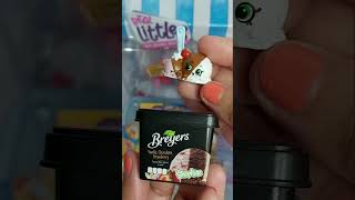 Shopkins Real Littles Real Brands Real Cute Vanilla Choc Breyers shorts [upl. by Eenot]