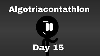 Algotriacontathlon Day 15 [upl. by Accber]