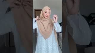 CARA PAKAI TUDUNG BAWAL PALING SIMPLE CANTIK amp KEMAS [upl. by Ariik]