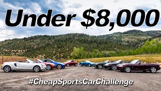 8 Under 8000  Cheap Sports Car Showdown Part 1  Everyday Driver [upl. by Adnelg]