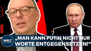 UKRAINEKRIEG Invasion von Russland „Man kann Putin nicht nur Worte entgegensetzenquot [upl. by Meyers]