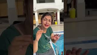 Pani Me Duba Diya😂shorts pani funny comedy viralvideo shortvideos meghachaube [upl. by Nnovahs]