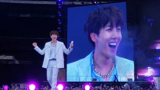 DAY 2  190602 Just Dance JHope  BTS 방탄소년단 Speak Yourself Wembley Stadium London Concert Fancam [upl. by Chor]