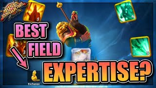 Expertise Guan Yu  Combat Testing at Ruins Rise of Kingdoms Best Field Commander 2020 [upl. by Richlad]