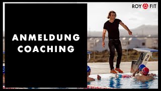 Anmeldung Coaching [upl. by Enirol]