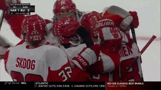 Boston University vs Harvard Beanpot Goal Highlights  02072022 [upl. by Aynad]