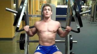 How To Incline Chest Press Hammer Strength [upl. by Akimyt282]