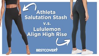 Lululemon vs Athleta Leggings Review and Comparison [upl. by Euginom]