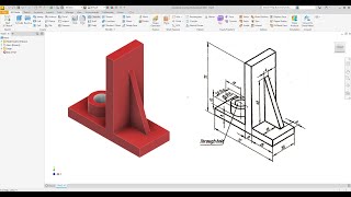 Autodesk Inventor Tutorial 29 [upl. by Amiarom106]