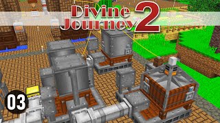 Divine Journey 2 Ep3  Touching the Sky Modded Minecraft [upl. by Chaney]