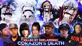 Corazons Death  Doflamingo Kill Corazon  Reaction Mashup [upl. by Sibby]