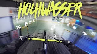 Hochwasser MTB Street mit Enduro in Koblenz  Urban Freeride  Fabio Schäfer Vlog 135 [upl. by Lirpa]