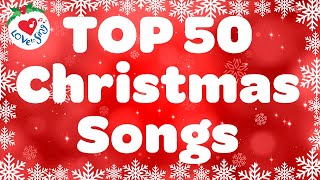 Top 50 Most Beautiful Christmas Songs and Carols 🎅 Merry Christmas Playlist [upl. by Ahsilak]