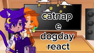 catnap e dogday react to videos catnap x dogday ⚠️cringe⚠️ part 12 [upl. by Dnamron]